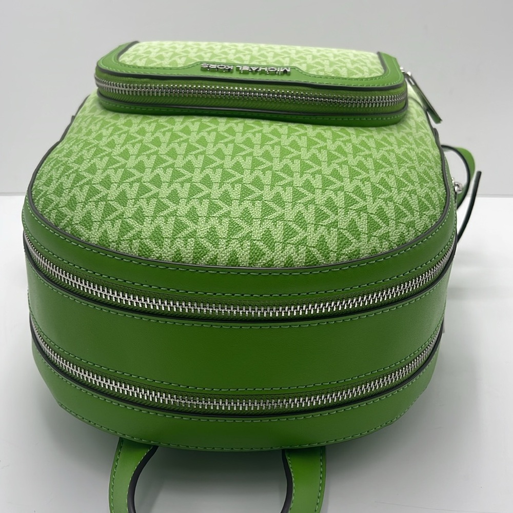 Michael Kors Jaycee Medium Ombré Signature Logo Backpack
Jungle Green 
NWT - Picture 15 of 16